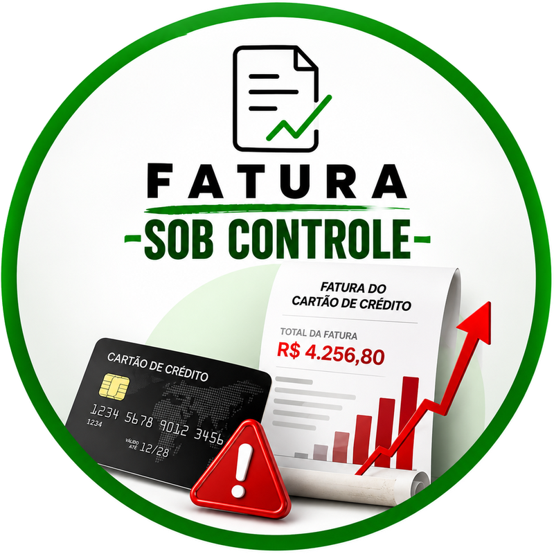 Selo do curso Fatura Sob Controle